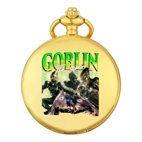 Discover THE GREEN GOBLIN Vintage Pocket Watches, The Green Goblin Homage Pocket Watches
