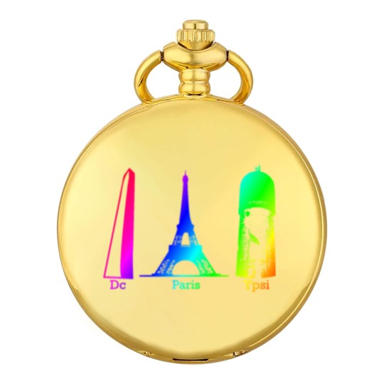 Discover Ypsilanti Water Tower Full Color Pocket Watches
