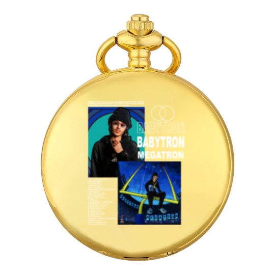 Discover Vintage Bootleg Inspired Babytron - Megatron, Graphic Unisex Album Pocket Watches