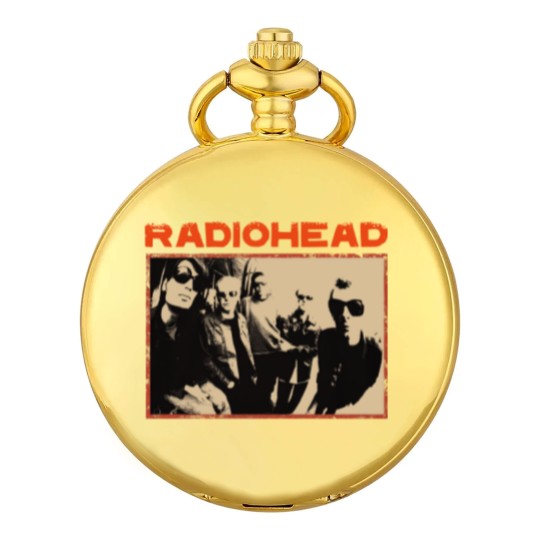 Discover Radiohead Cotton New Vintage Band Pocket Watches
