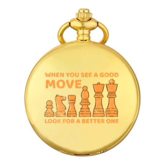 Discover Chess move Grandmaster spell Pocket Watches