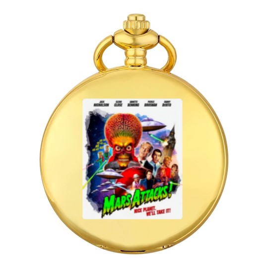 Discover Mars Attacks Soft Pocket Watches, Mars Attacks Movie Poster Pocket Watches