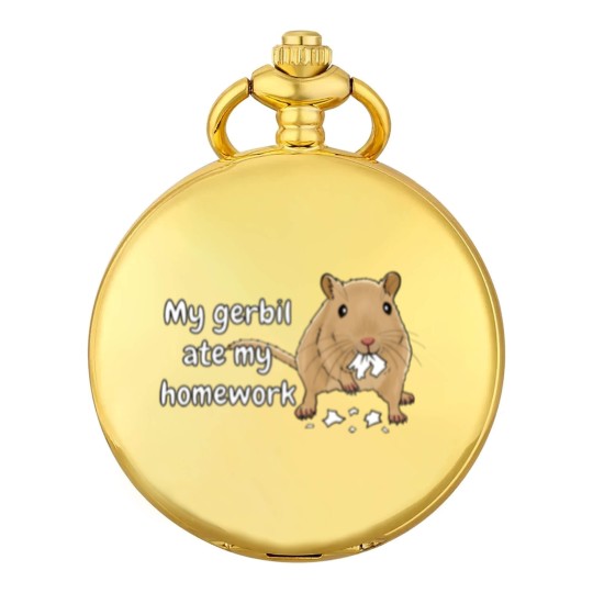 Discover Gerbil Ate My Homework Pocket Watches
