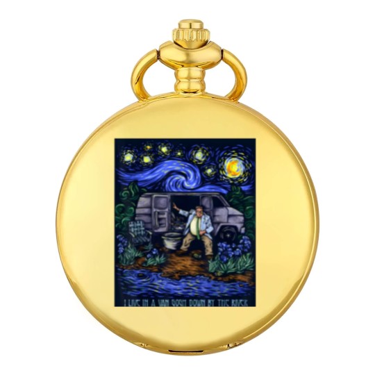 Discover i live in a van gogh down by the river t Pocket Watches
