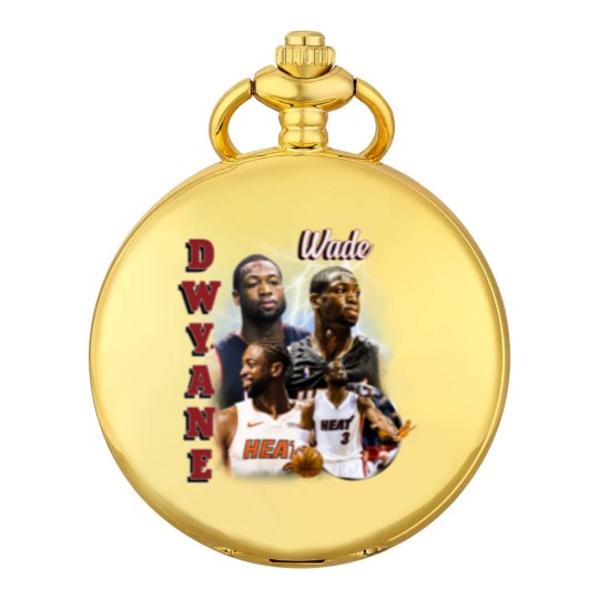 Discover Dwyane Wade Vintage Pocket Watches, Vintage 90s Graphic Style Dwyane Wade Pocket Watches