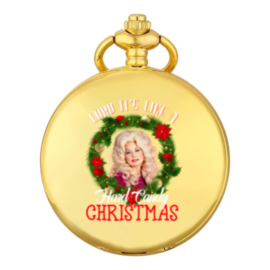 Discover Lord it's Like a Hard Candy Christmas Dolly Parton Holiday Pocket Watches