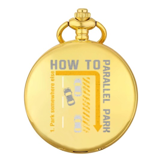 Discover New Drivers License Gift How To Parallel Park Pocket Watches