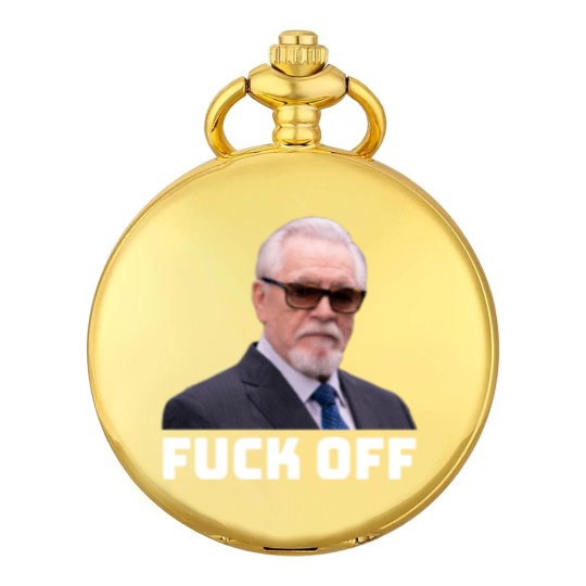 Discover Logan Roy F**k off Pocket Watches | Succession | Waystar Royco | Logan Roy | Succession Pocket Watches