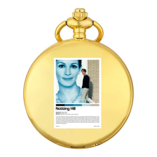 Discover Notting Hill Movie Print Pocket Watches
