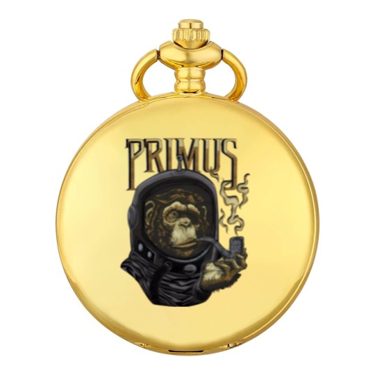 Discover Primus Monkey Metal Rock Band Vox Vintage Pocket Watches