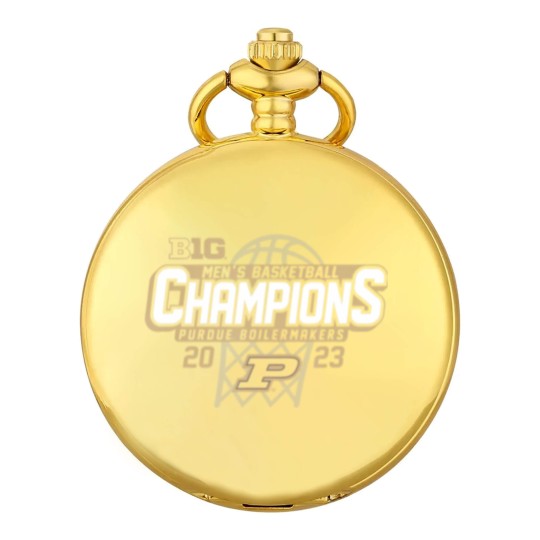 Discover purdue boilermakers big ten champs mens basketball 2023 t Pocket Watches