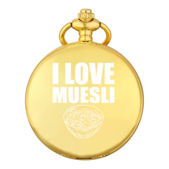 Discover I Love Muesli Pocket Watches