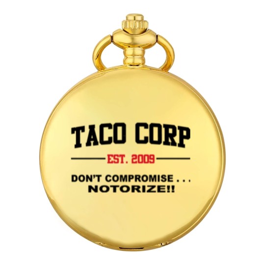 Discover TACO CORP 2009 Pocket Watches - Taco the league tv show