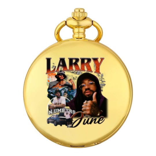 Discover Larry June Unisex Pocket Watches larry june,larry june Pocket Watches,good job larry,orange Pocket Watches