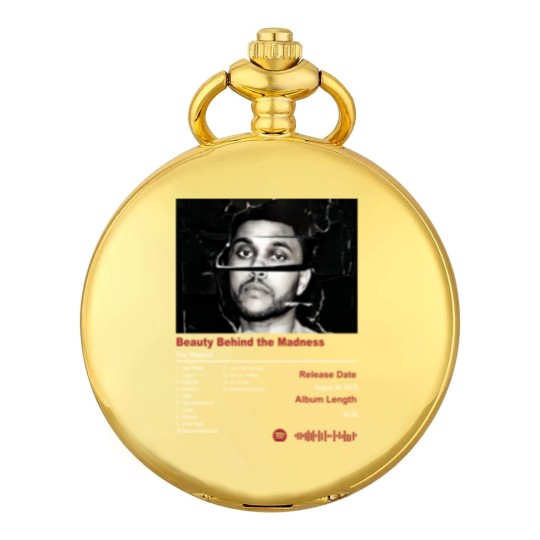 Discover Weeknds Beauty Behind the Madness Album Pocket Watches, Weeknds Retro Vintage