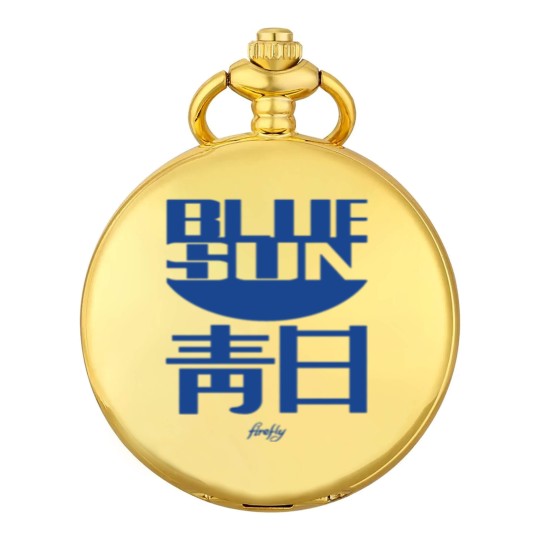 Discover Blue Sun Logo Pocket Watches