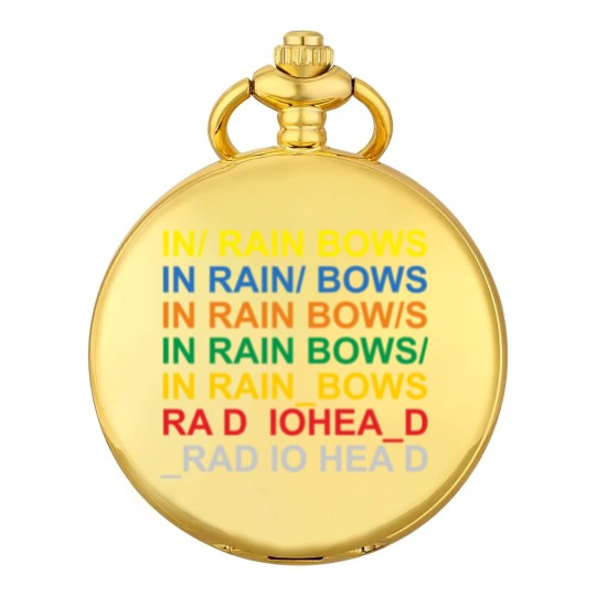 Discover beautiful in rainbows RADIOHEADs Pocket Watches