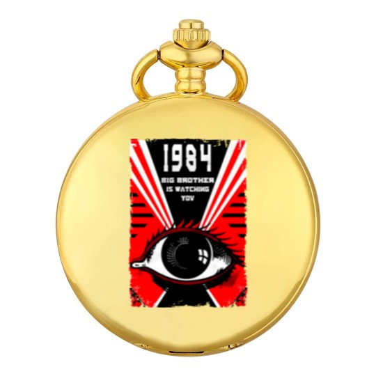 Discover 1984 V10 (Orwell) Poster Men Pocket Watches