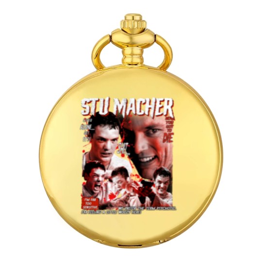 Discover Stuart Stu Macher Scream Movie Halloween Pocket Watches, Vintage Horror Movie Pocket Watches
