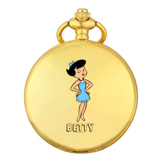Discover The Flintstones | Betty Rubble Pocket Watches