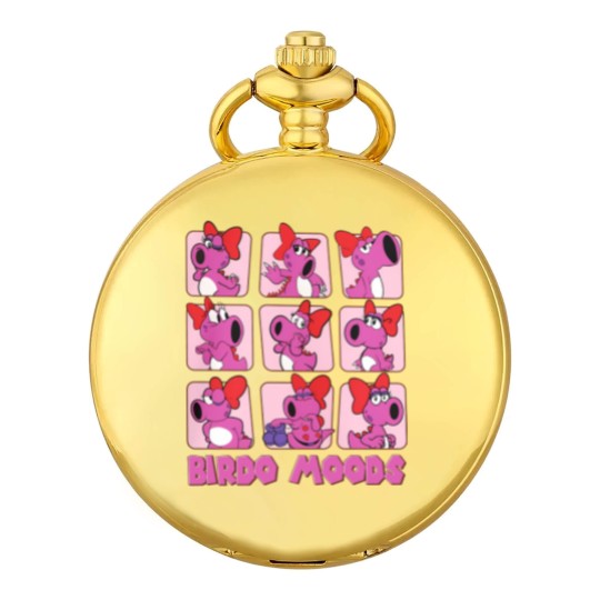 Discover Cute Birdo Moods Pocket Watches | Super