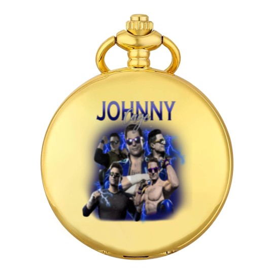 Discover Johnny Cage Mortal Kombat 1 90s Pocket Watches, Bootleg Movie Fighting Games Vintage Y2K Pocket Watches