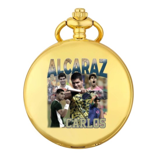 Discover Carlos Alcaraz Pocket Watches, Carlos Alcaraz 90s Bootleg Pocket Watches