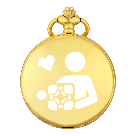 Discover Adesivo Companion Cube Portal Pocket Watches