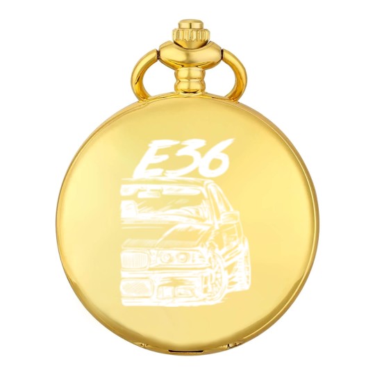 Discover M3 E36 3 Series Men's Retro BM RACING Pocket Watches