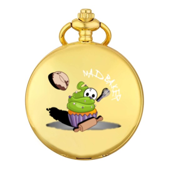 Discover Mad Baker - Kawaii Cute Cupcake Pocket Watches