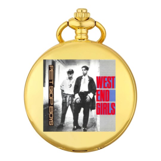 Discover Pet Shop Boys Unisex Pocket Watches: West End Girls