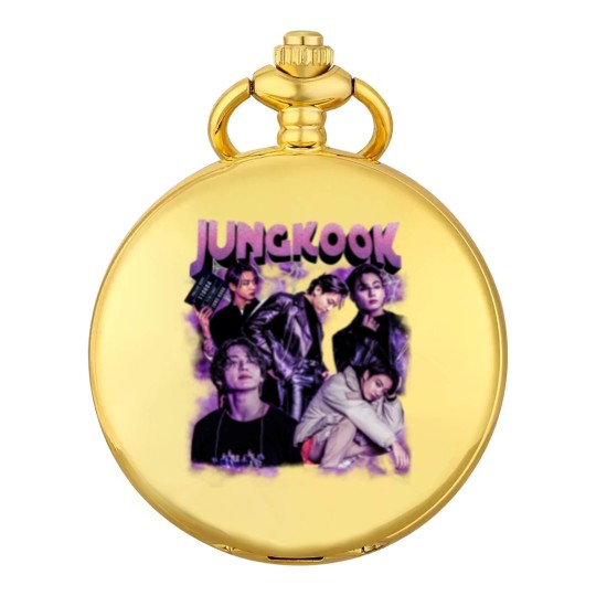 Discover Jungkook Pocket Watches, Jungkook Vintage Style Pocket Watches, Jungkook Vintage Unisex Pocket Watches