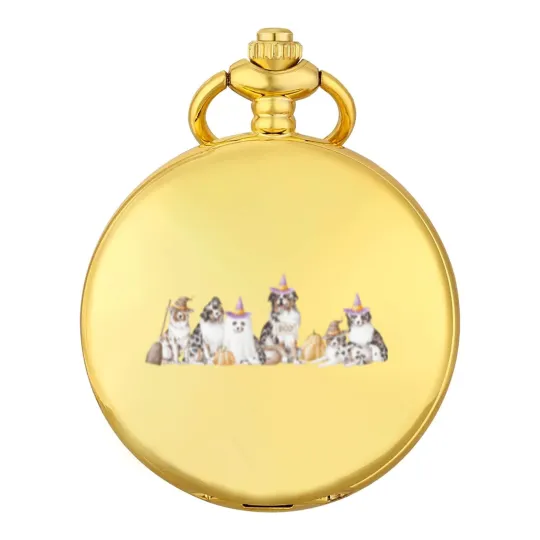 Discover Australian Shepherd Halloween  Pocket Watches