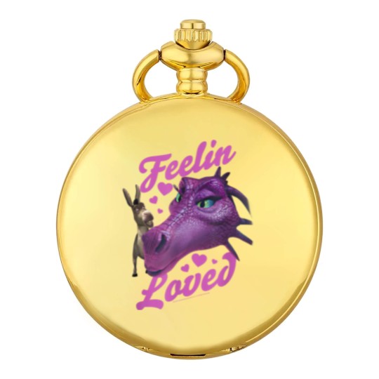 Discover Shrek Donkey Dragon Feelin Loved Pocket Watches