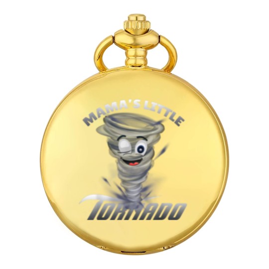 Discover Mamas Little Tornado Meteorologist Kid Pocket Watches Pocket Watches