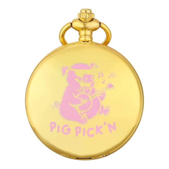 Discover Pig Playing Banjo Pocket Watches Bluegrass Pocket Watches Pig Pickin Pocket Watches BBQ Pocket Watches Pocket Watches