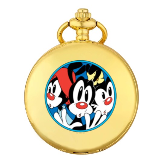 Discover Animaniacs | Warner Siblings Circle Graphic Pocket Watches