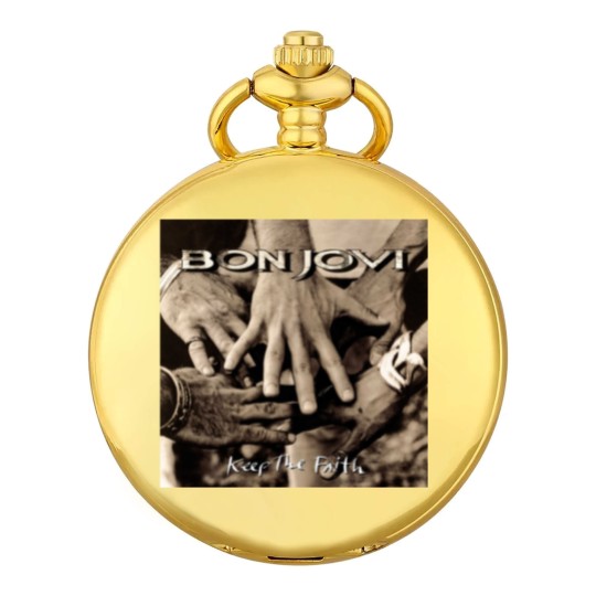 Discover bon jovi keep the faith Pocket Watches