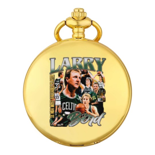 Discover Larry Bird Vintage Pocket Watches, Larry Bird Fan Tees, Basketball Pocket Watches