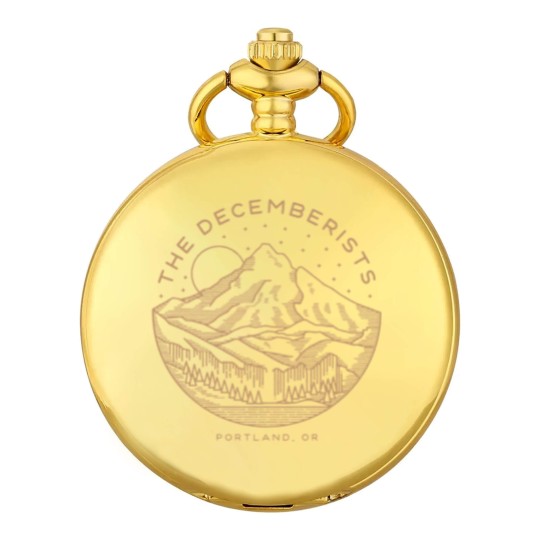 Discover The Decemberists Portland Logo Pocket Watches