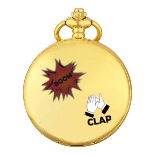 Discover Charli XCX Inspired designs Boom Clap Pocket Watches