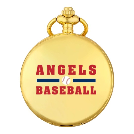 Discover Angels Baseball Pocket Watches, Unisex Pocket Watches