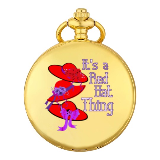 Discover Red Hat It'S A Red Hat Thing Gift Pocket Watches