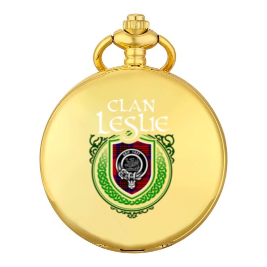 Discover Clan Leslie Scottish Tartan Pocket Watches