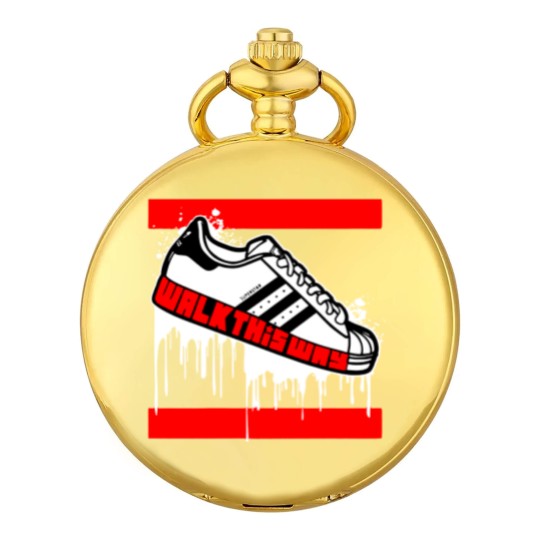 Discover Walk This Way Drip: Men's Graphic Pocket Watches