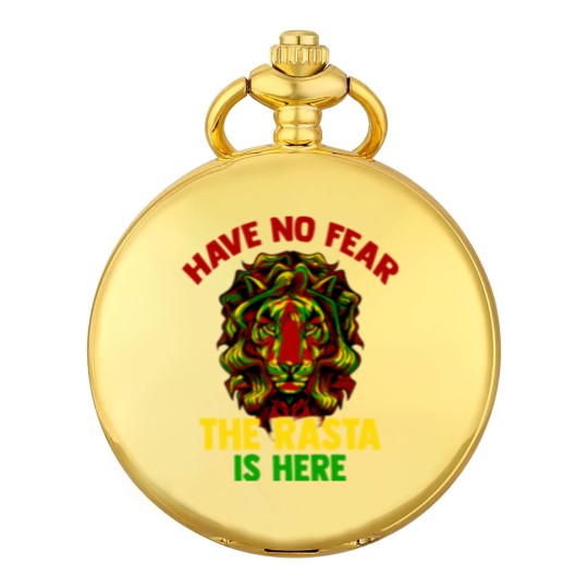 Discover Rastafari Rasta Reggae Jah Gift Judah Marley Pocket Watches