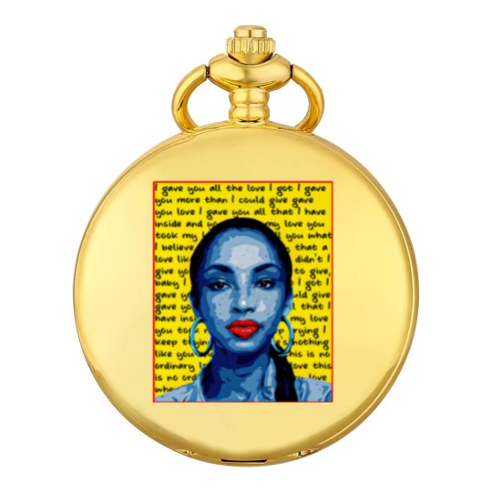 Discover Sade Unisex Heavy Cotton Pocket Watches| Sade Pocket Watches| No Ordinary Love