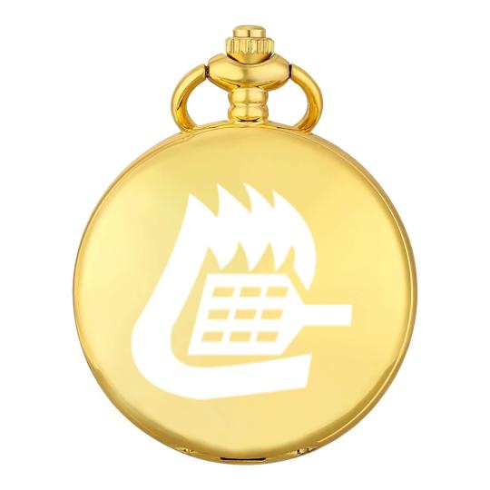 Discover Cook Out American Restaurant Logo Pocket Watches
