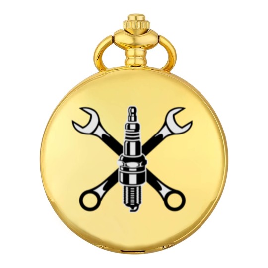 Discover Spark plug - motor - car - garage -motorcycle-race Pocket Watches