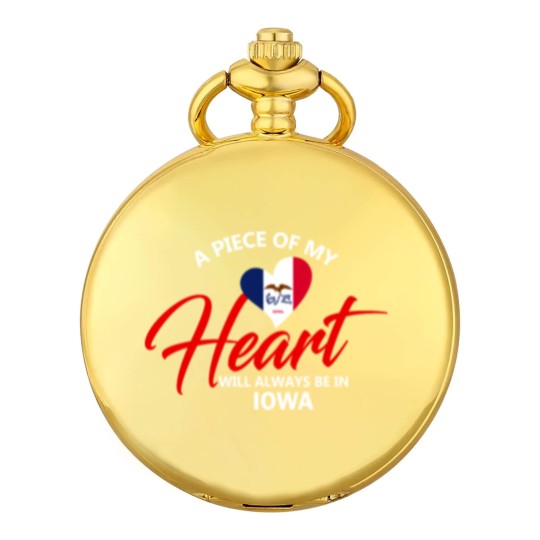 Discover A Piece Of My Heart Will Always Be In Iowa Pocket Watches